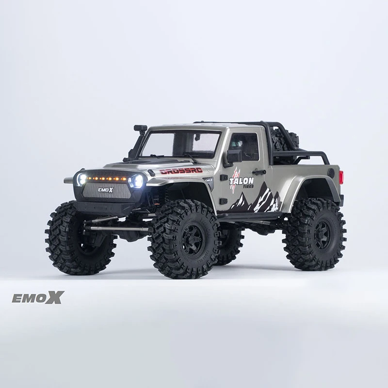 

CROSSRC EMOX 1/8 RC Crawler Car 4WD RTR Remote Control Off-road Vehicles Model Assembled Painted Toy Gift 2Speed Gearbox TH22417