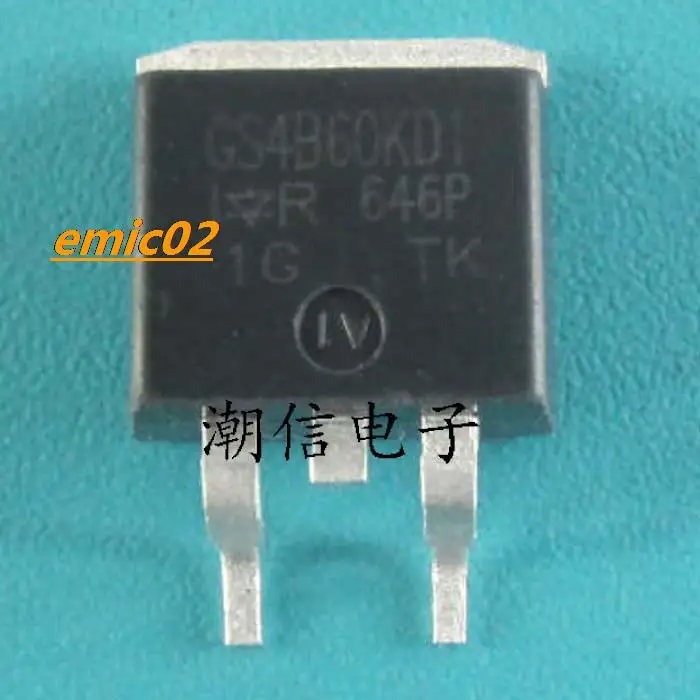 

10 шт. GS4B60KD1 IRGS4B60KD1 7,6a600v