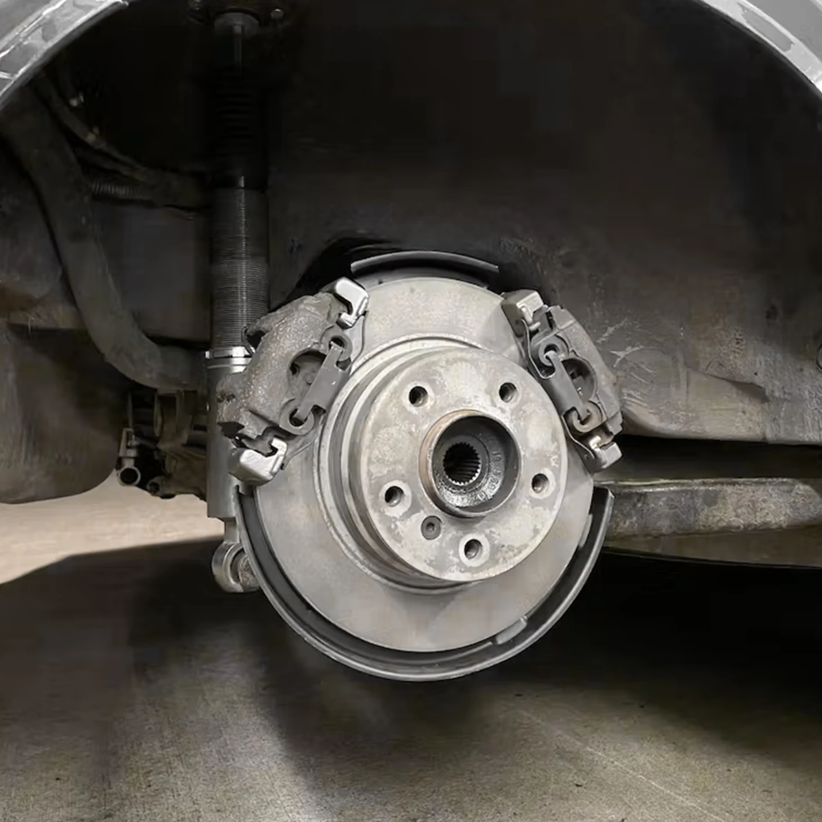Steel Drift Dual Brake Calipers Adapters Weld-on for BMW E46 E36 All Rear Trailing Arms BEVINSEE