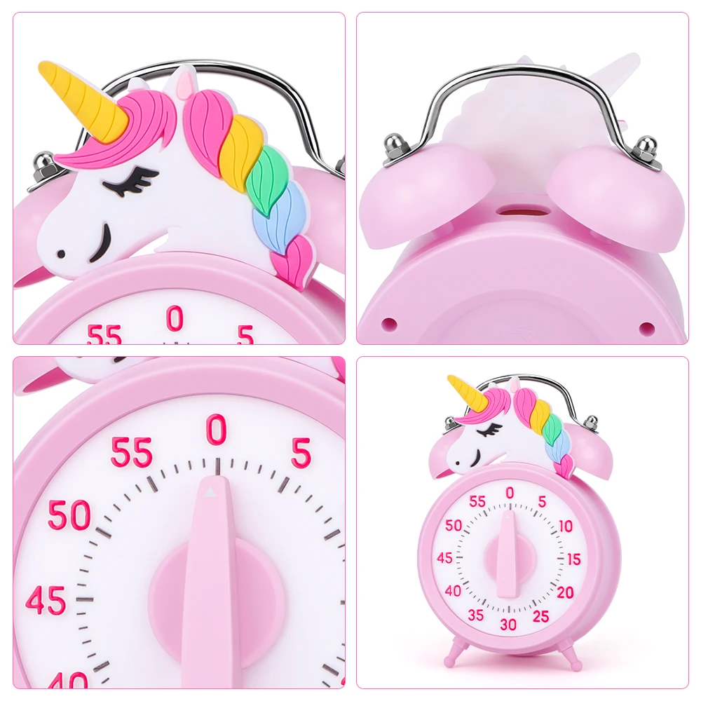 Temporizador Visual de unicornio para niños, temporizador de cuenta  regresiva de 60 minutos, adecuado para niños y adultos, herramienta de  gestión de temporizador de rana para la enseñanza - AliExpress