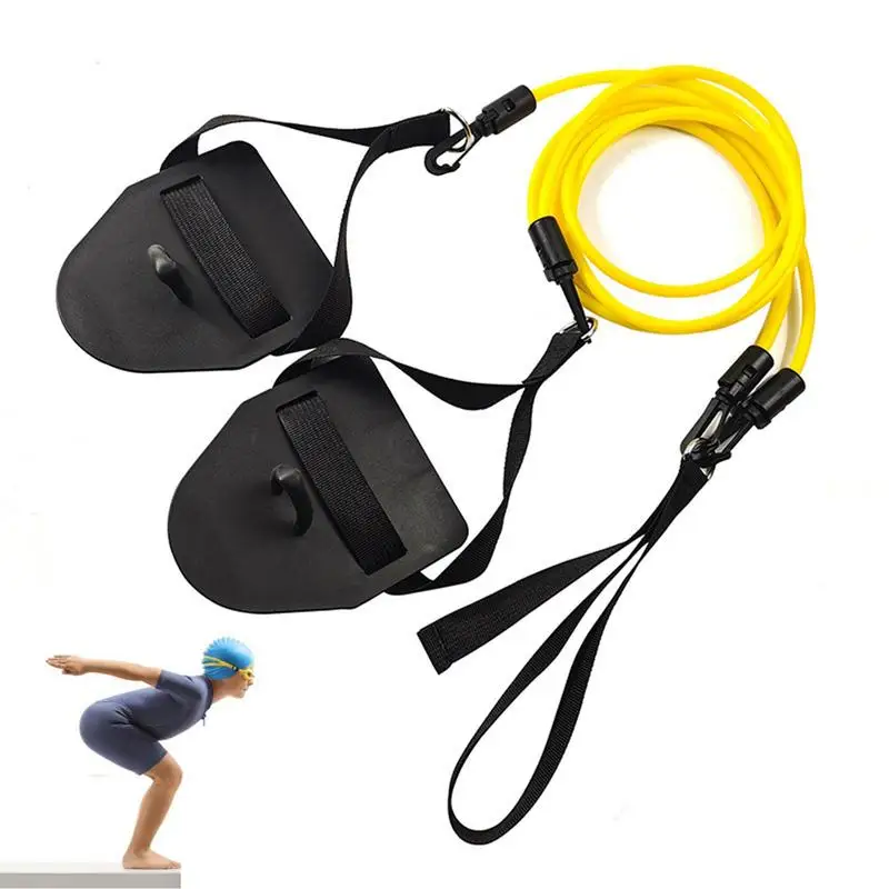 

Fitness Resistance Bands Swimming Arm Strength Trainer Pilates Stretch Pull Rope Tubes Outdoor Gym Muscle Training Equipment