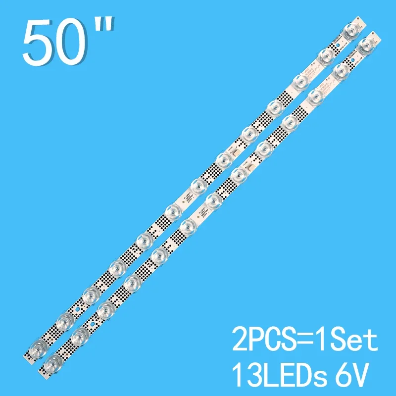 LED backlight strip for TCL 50P615 50G61 50S525 50S435 50S434 50S43 GIC50LB45_3030F2.1D V1.1 4C-LB5013-ZM06J LVU500NDEL led backlight strip for tcl 48 tv l48p1s cf l48p1 cud b48a858u d48a920c l48e5800a ud 48x700 gic48lb14 3030f2 1 v0 9