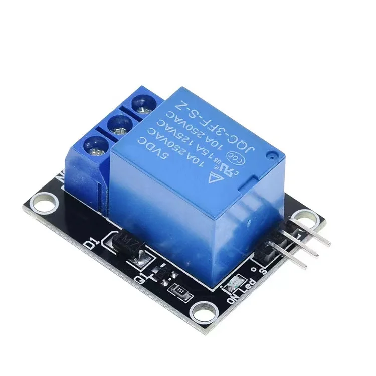 1PCS KY-019 5V 1 채널 릴레이 모듈 실드 - 전자 제어 프로젝트용 PIC/AVR/DSP/ARM과 호환 가능