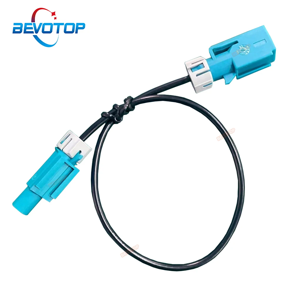 Bevotop-impermeável Fakra Cabo Código z Macho para Fêmea Conector rf Cabo de Extensão Coaxial Pigtail Jumper Rg174 50 Ohm 1pc