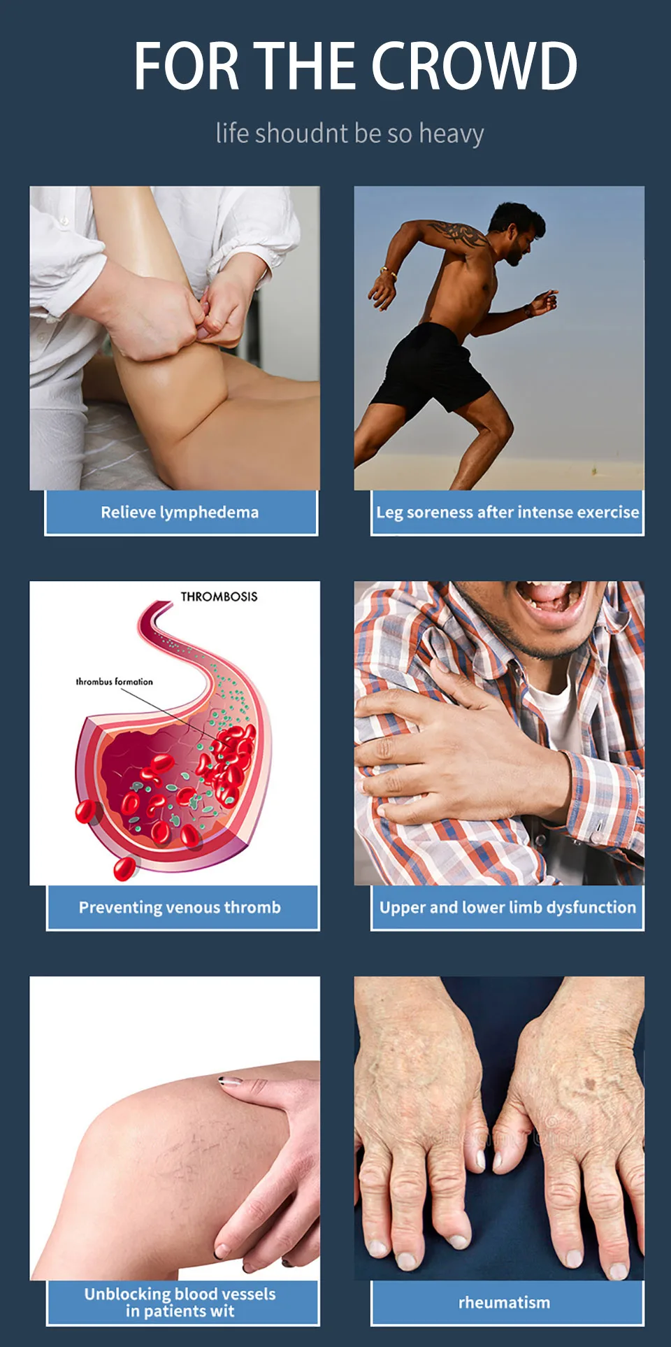 6-Chamber Exercise Recovery Boots Foot Air Wave Pressure Massage Leg Lymphatic Drainage Relaxation and Recovery Ion Therapy 9 6-Chamber Exercise Recovery Boots Foot Air Wave Pressure Massage Leg Lymphatic Drainage Relaxation and Recovery Ion Therapy 3