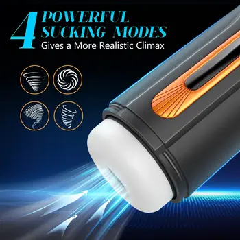 Automatic Artificial Vagina for Masturbation Supplies Men Automatic Male Masturbrator Masturbation for Man Pussy Aircraft Cup