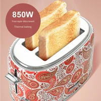 Vintage High Appearance Level Toaster Bread Machine Maker Multifunction Machine for Bread Breakfast Allinone Bread Toaster 2