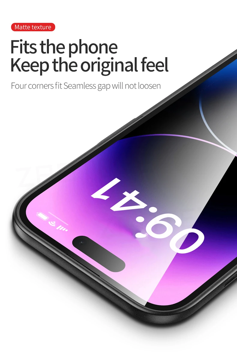 Für PocoX8 Pro Max Hülle ZROTEVE Slim Matte Hard PC Cover für Xiaomi Poco X8 X7 Pro Xiomi PocoX7 5G Global Handyhüllen – Detail 13