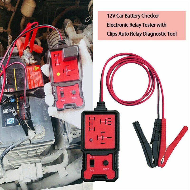 Car Relay Tester 12v Electronic Automotive Relay Tester Universal For Auto Battery Checker