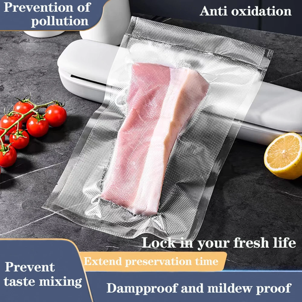 Reusable BPA-Free Vacuum Sealer Food Storage Bags – 500cm Roll for Meal Prep & Sous Vide Cooking