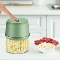 Electric Garlic Press Home Complementary Food Machine Wireless Mini Crusher Cross-Border 2