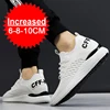 Men Elevator Shoes Height Increase Sneakers Shoes for Men 10cm Breathable Casual Shoes Invisible Inner Heightening 8cm Men Shoes 3