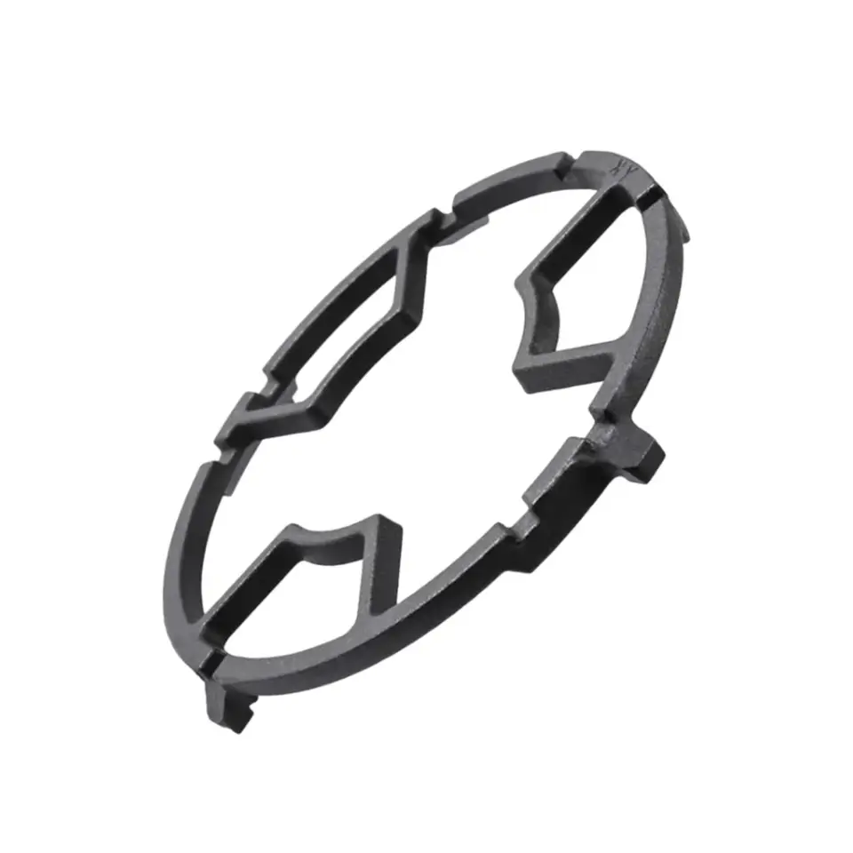 Supporto Per Pentole E Wok In Ghisa Da 18 Cm | Riduttore Per Fornelli A Gas | Adatto A Moka, Caffettiere E Pentole Piccole | Acciaio Al Carbonio Smaltato - 2