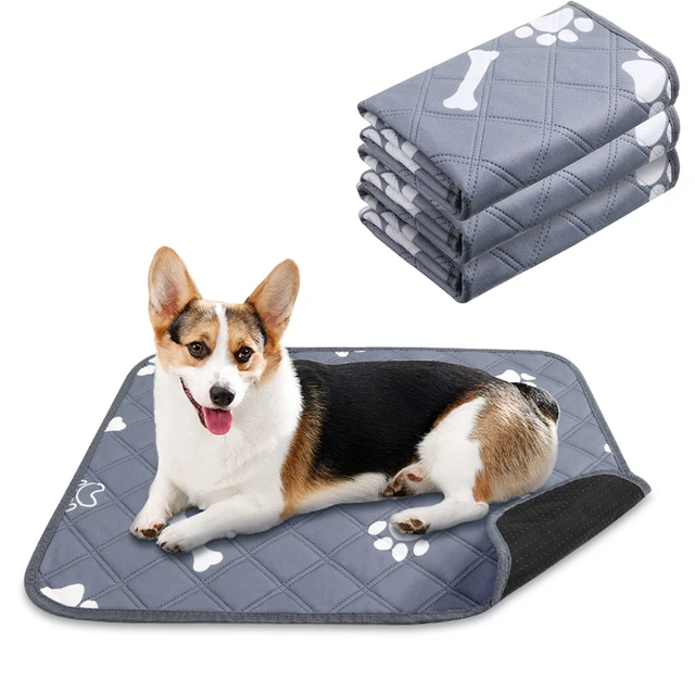 Washable Dog Pee Pads Reusable Puppy Pads Waterproof Dog Mat Potty Pads  Non-Slip Dog Pad Dog Whelping Pad Reusable Dog Training - AliExpress