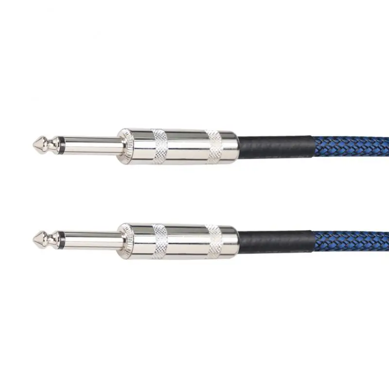 Nuovo Parafango Cavo Per Chitarra Cavo Jack Line Bass Electric Box Cavo Audio Linea Di Riduzione Del Rumore Cavo Schermato Intrecciato A Colori