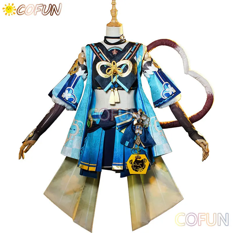 

Game Genshin Impact Kirara Cosplay Costume Women Cute Party Dress Halloween Carnival Uniforms Anime Clothing