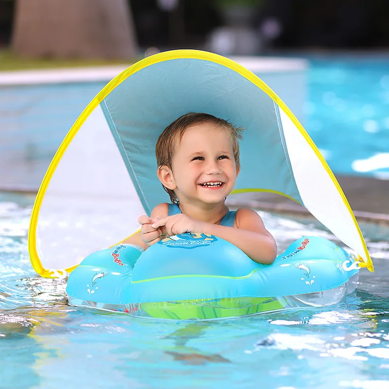 

Baby Trouser pocket Sunscreen type style Swimming Float Inflatable Infant Floating Kids Swim Ring Circle Bathing Summer Toys