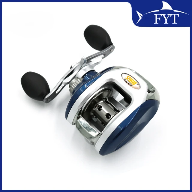 AF105 6.3:1 High Speed Fishing Reel Left Right Hand Baitcasting Reel Brake  System 6kg Drag