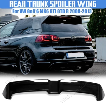 Auto Baule Posteriore Tetto Spoiler Per VW Golf 6 MK6 GTD GTI R20 R 2008 2009 2010 2011 2012 2013 Per Oettinger Stile Spoiler Body Kit
