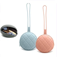 2024Baby Pacifier Holder Zipper Pacifier Box Baby Portable Soother Container Box Food Grade Nipple Case Baby Nursing Accessories 1