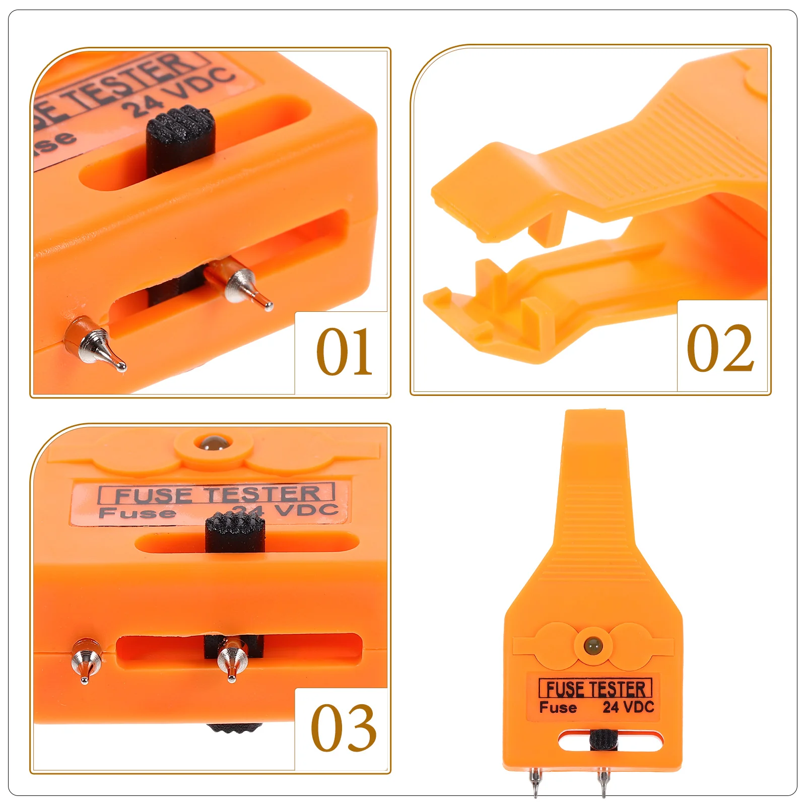 Blown Fuse Detect Automotive Tester and Find The Double Checking Tool Universal Plastic ATM Removal