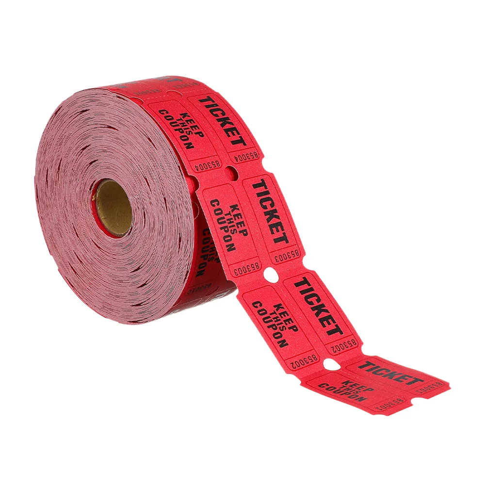 

1 Roll of Paper Raffle Tickets Events Tickets Labels Roll Universal Tickets Roll Tickets for Multiple Use