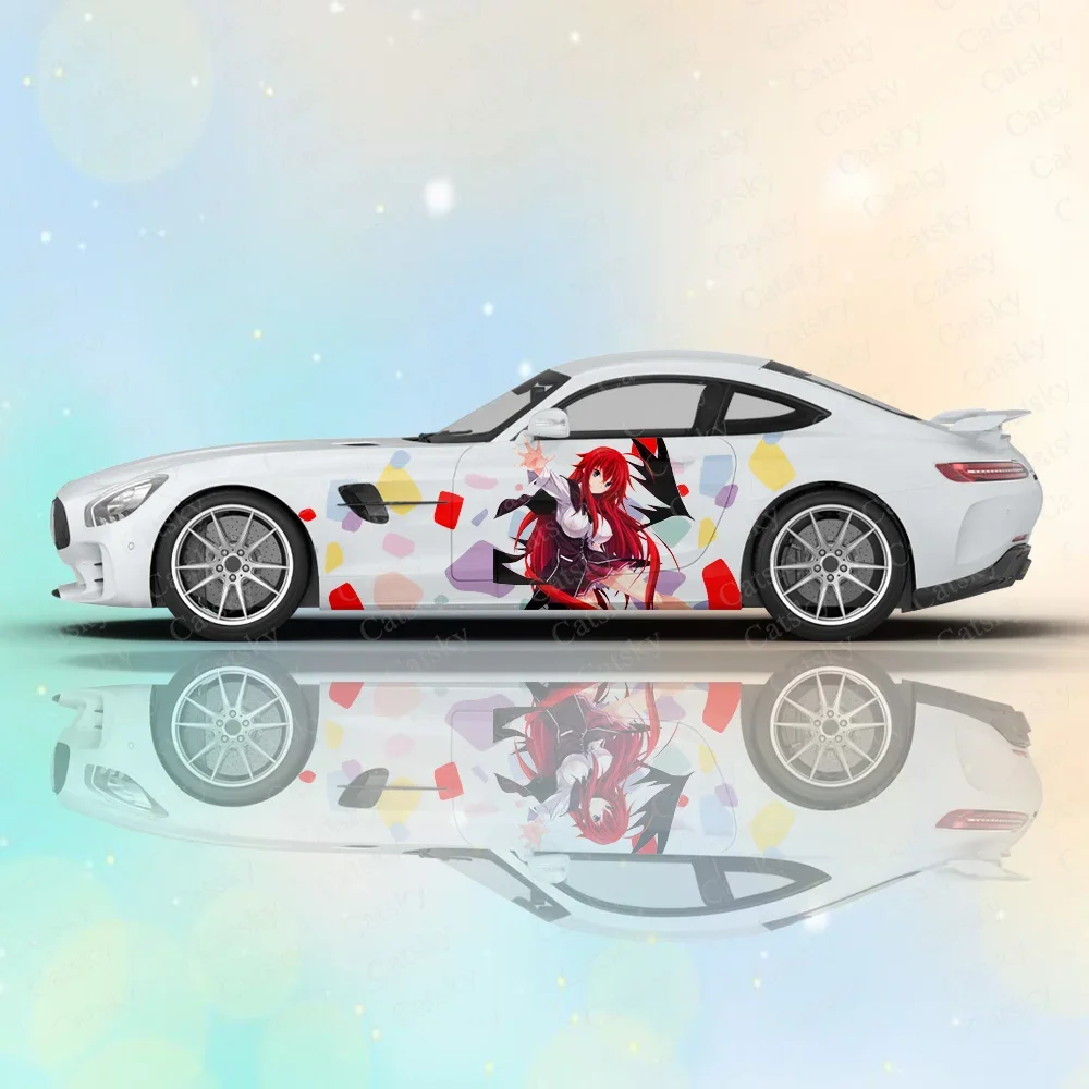 

Rias Gremory (Highschool DxD) Car Body Sticker Anime Itasha Vinyl Car Side Decal Sticker Car Decor Sticker Cars Protective Film