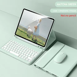 Universal Keyboard Case with Magic Keyboard Covers - 10.2 7th 8th 9th Gen (Green key - mouse)