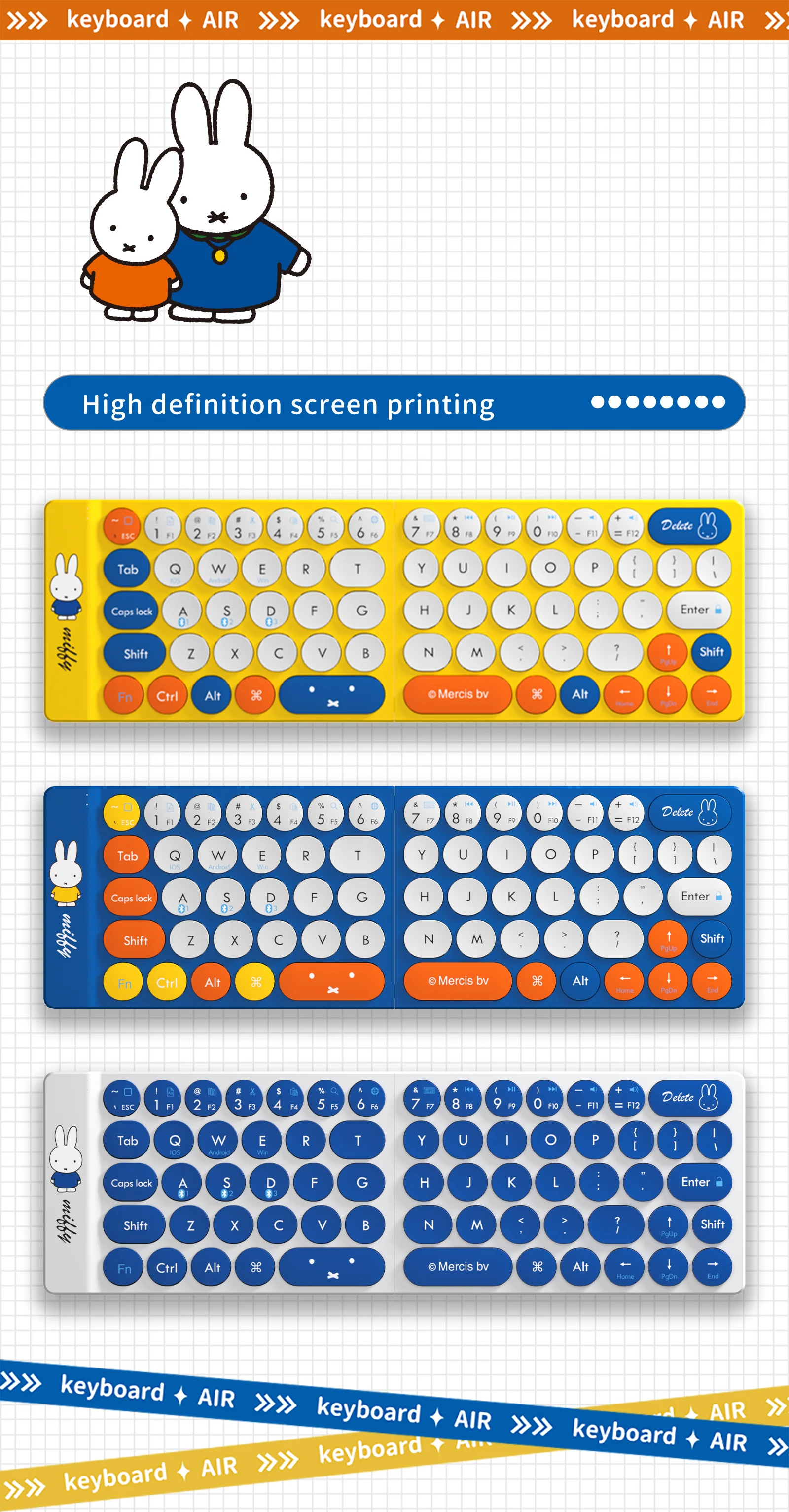 [MIPOW] ミッフィー 折り畳み式 アイマッサージャー [CI502] Miffy [MIPOW] ミッフィー 折り畳み式 アイマッサージャー