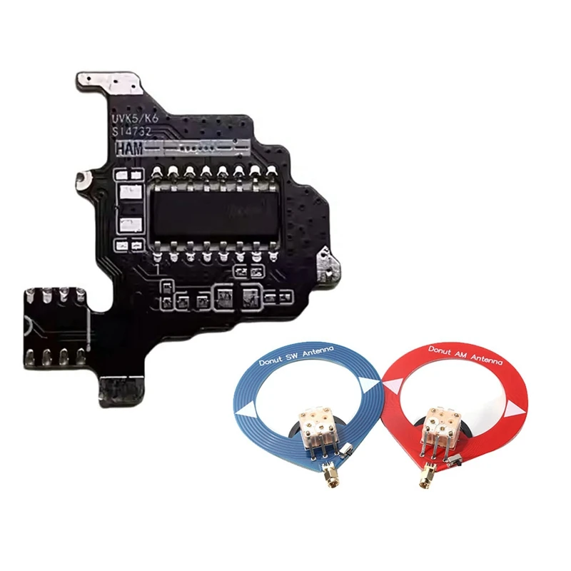 Quansheng K5/K6 SI4732 모듈 수정 + 2Xdonut 안테나, 단파 라디오 모듈, 인터콤 수정 모듈