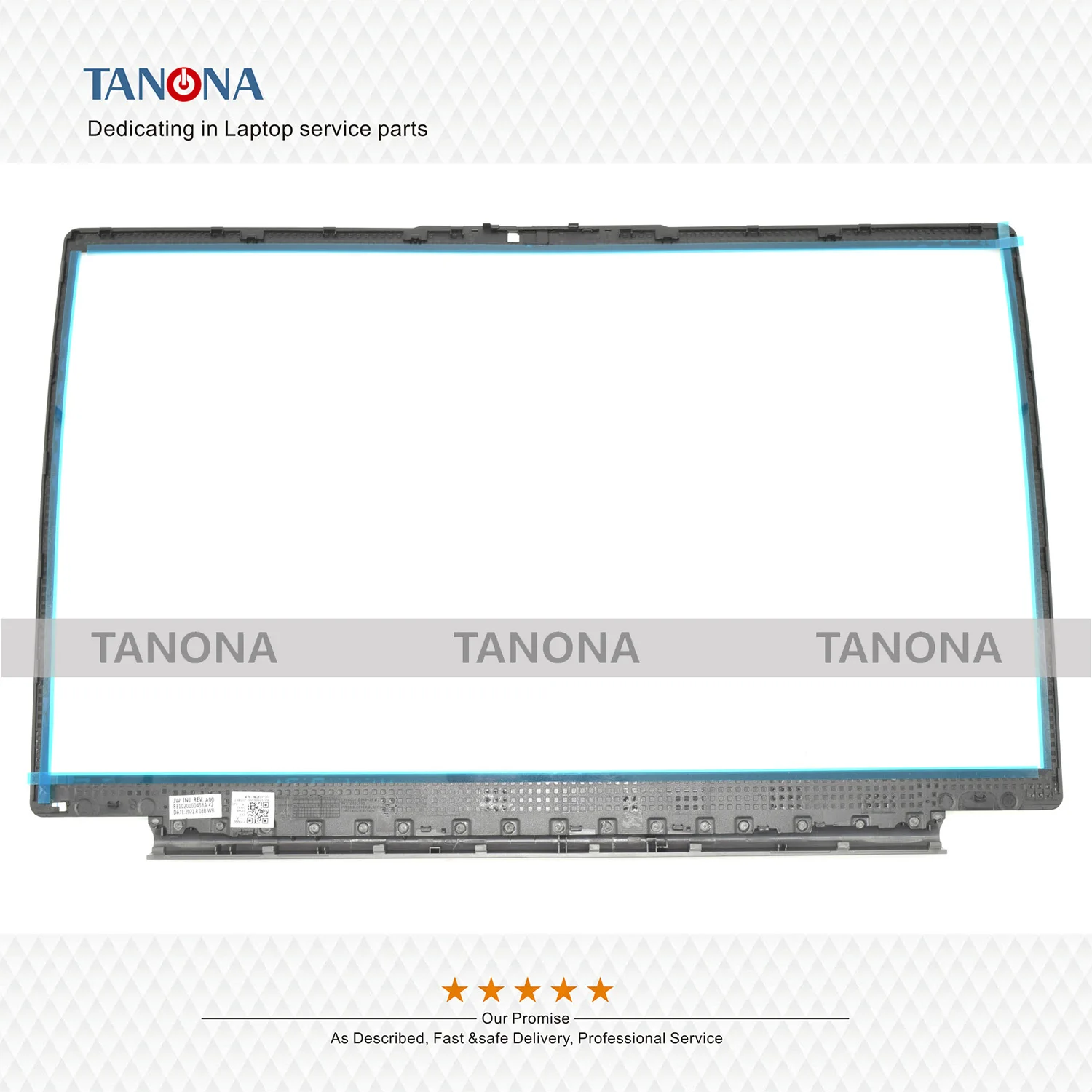 새로운 5CB1B60414 5B30S18993 회색 IdeaPad 3-15ITL6 82H8 3-15ADA6 3-15ALC6 노트북 Lcd 뒷면 덮개 후면 뚜껑 Lcd 베젤 힌지