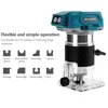 5 Speeds Brushless Electric Hand Trimmer Cordless Wood Router Woodworking Engraving Slotting for Makita 18V Without Battery 6