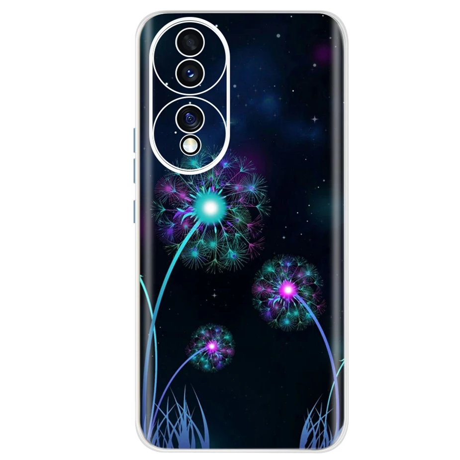 Colorful Painted Shockproof Silicone Case - Fashionable Protective Cover