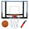 Wall Mounted Adjustable Basketball Hoop Basketball Training Equipment Indoor Items Team Sports Entertainment 1