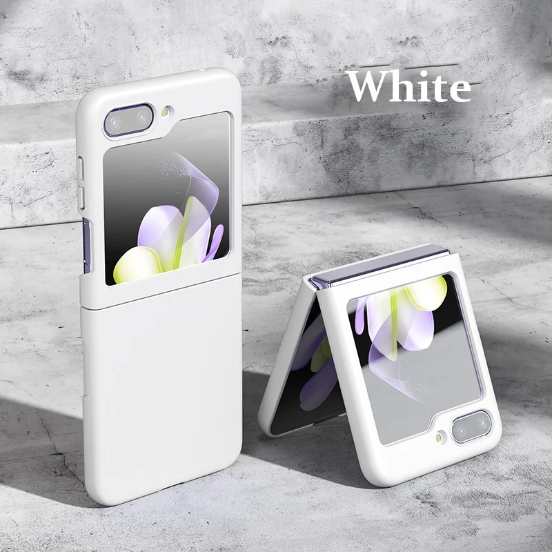 Elegant Shockproof Anti-Scratch Flip Phone Case with Skin Feel Finish