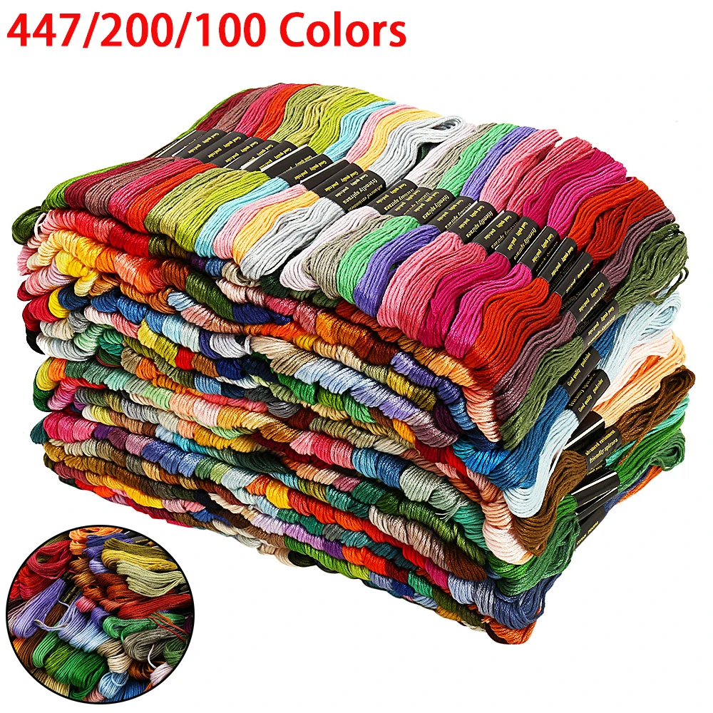 Cotton Embroidery Thread Set 1