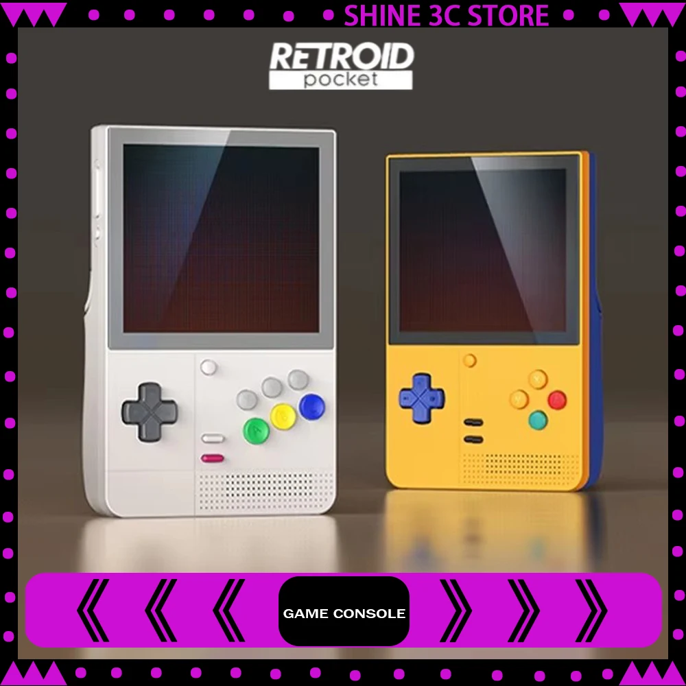Retroid ポケットクラシックゲームコンソール 1240*1080 AMOLED
