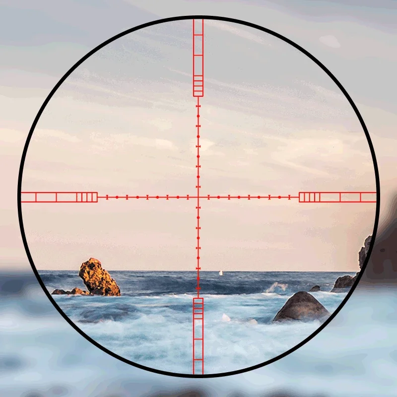 DIANA 6-24x50 AOE Tactics Rifle Scope Lock System Green Red Dot light Sniper Gear Optical Sight Spotting Scope For Hunting red dot sight rifle scope