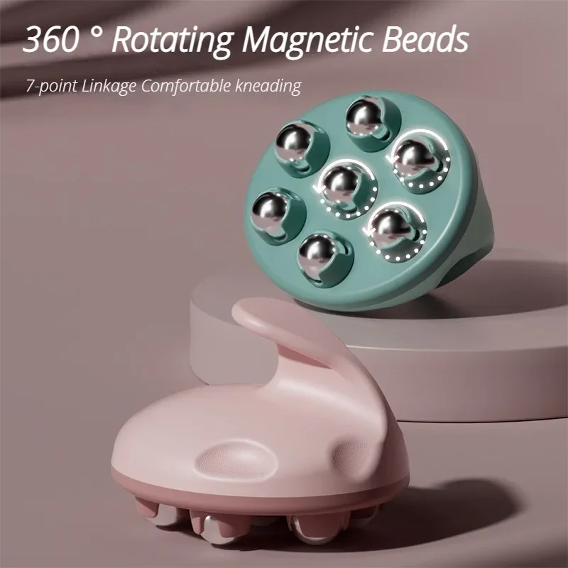 

Handheld Ball Massager Magnetic Body Beauty Meridian Brush Kneads Abdomen Slender Waist Beautiful Legs Muscle Relaxation
