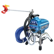 Profesional Electric Airless Paint Sprayer 2500W  2.4Min/L PISTON Painting Machine 495 with brushless motor factory selling