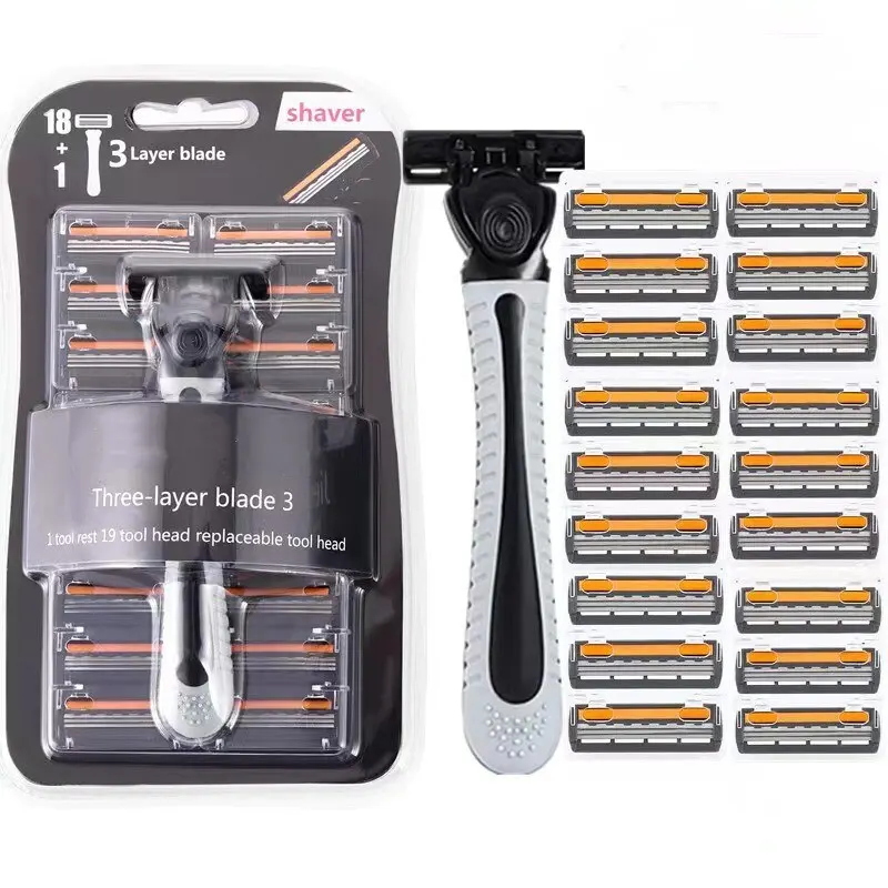 Shaver Three-Layer Design Men Razor