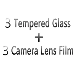 Enhanced Screen and Camera Lens Protector - Premium Tempered Glass Shield - Moto G34 5G (Buy 3Glass Get 3Lens)