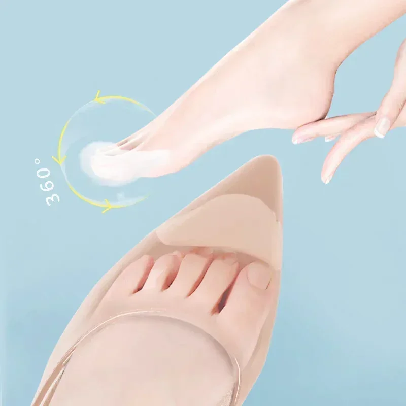 Sponge Forefoot Pads Women Shoe Insoles Pain Relief