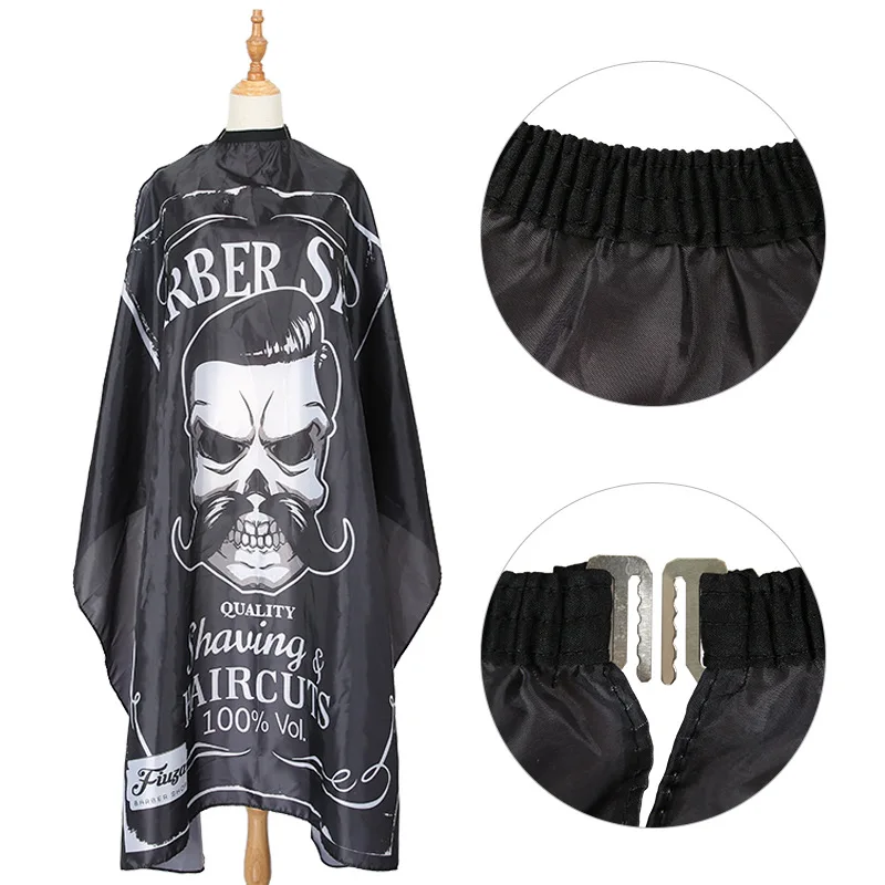 Retro Pattern Haircut Cloth Barber Polyester Apron Hairdressing Waterproof Cape Salon Antistatic Hairdresser Capes Styling Tools haircut cape hairdressing cape hair salon cloth