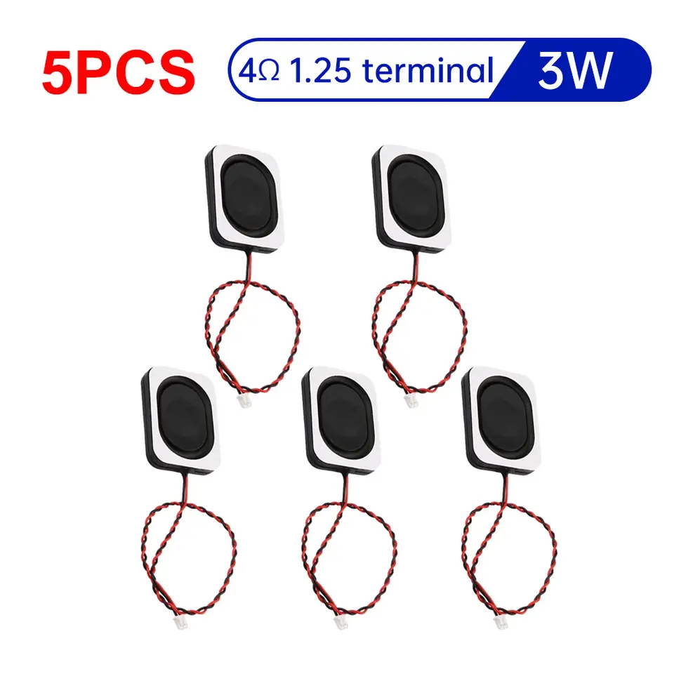 1-10PCS 4 ohm 3W/ 8 ohm 2W Speaker Square Small Cavity Notebook Computer 3525/2535 Ultra-Thin Box Speaker image 9