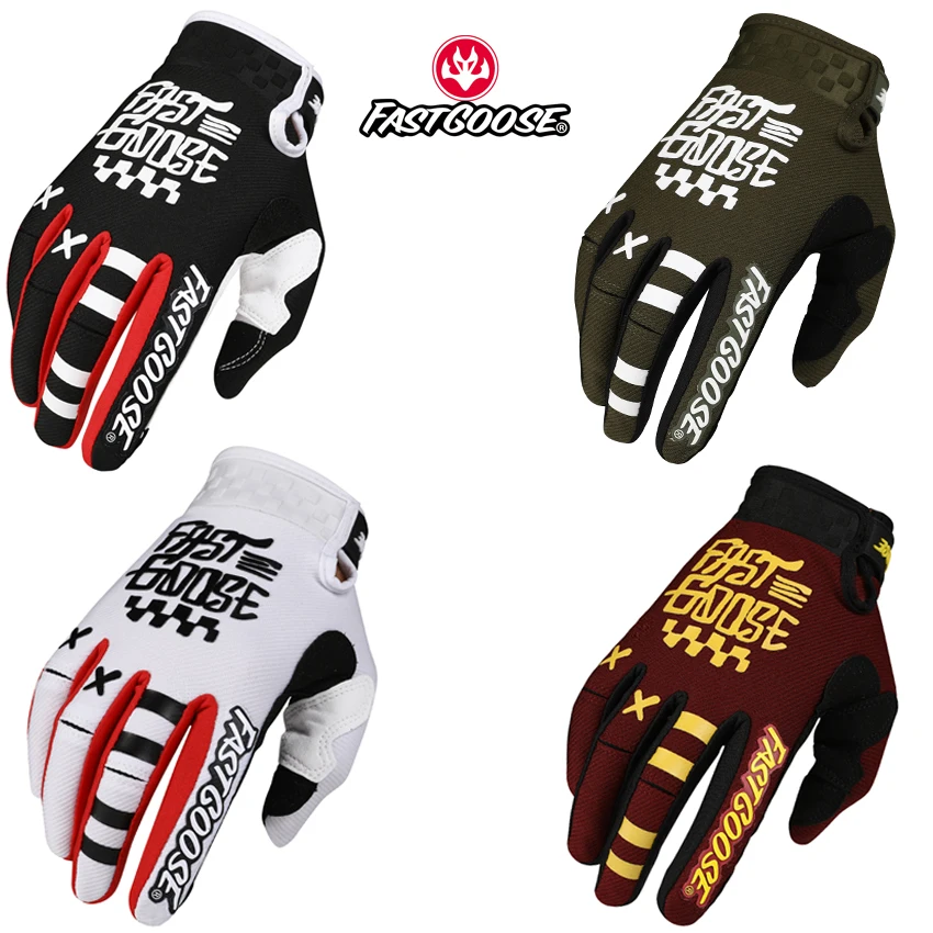 Saints Of Speed Dirt Bike Gloves - Motocross, Mountain Bike, Motorcycle, Touchscreen Friendly
