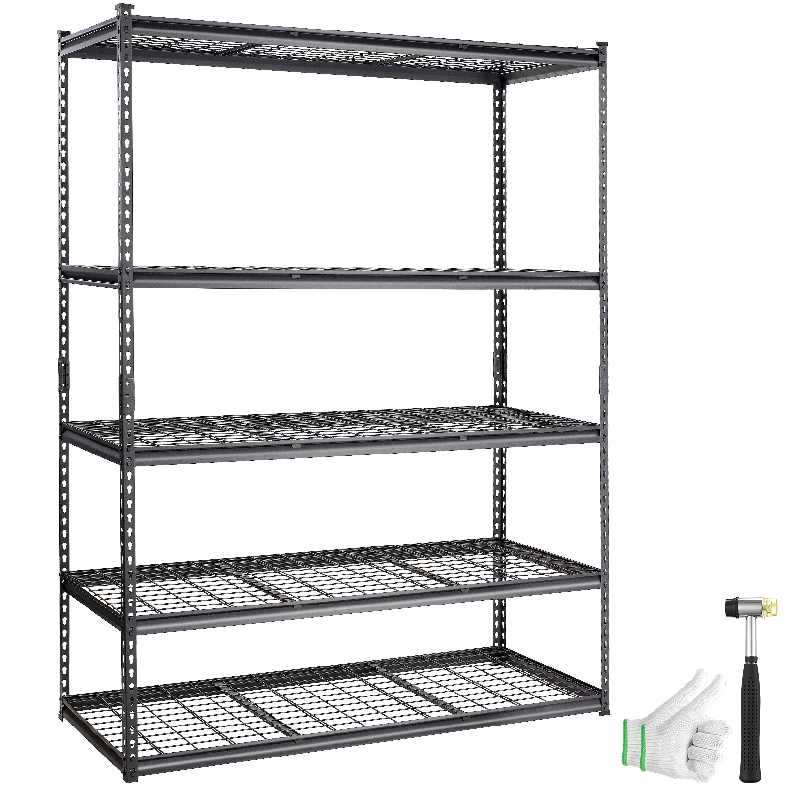 Heavy Duty Metal Storage Shelving Unit for Garage and Warehouse