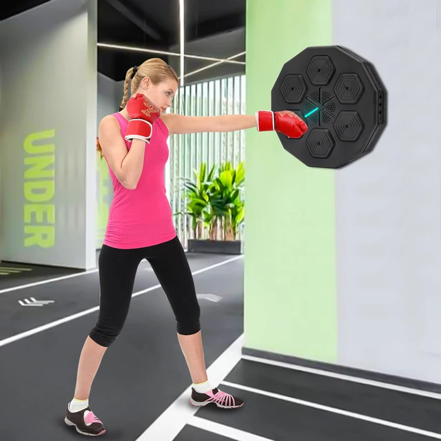 Musical Boxing Board with Bluetooth 1 Pair Gloves 4