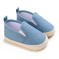 Spring and Autumn Fashion Canvas Baby Shoes for Boys and Newborns Soft Sole Non slip Walking Shoes for Preschool Children 4