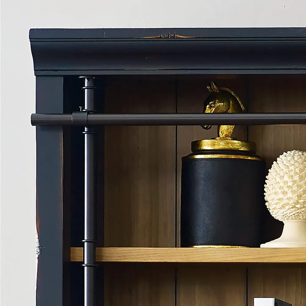 Toulouse 3 Bookcase Wall, Brown